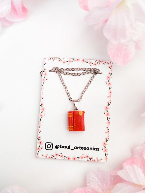Producto - Collar libro Gryffindor