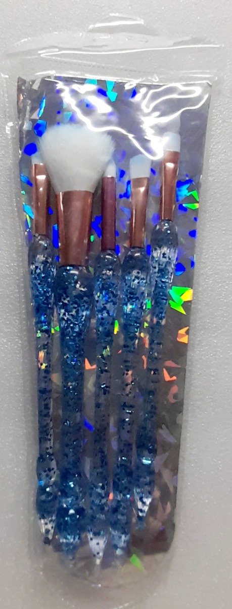 Producto - Set de 5 pinceles cabo glitter CL 12/25