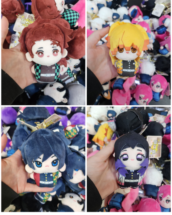 Producto - Peluches tipo llavero Demon Slayer 13cm (ingrese para elegir)
