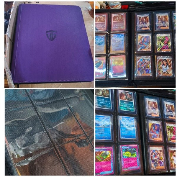 Producto - OUTLET USADA Carpeta para Top Loaders Con Cierre - 9 Bolsillos - 216 Cartas