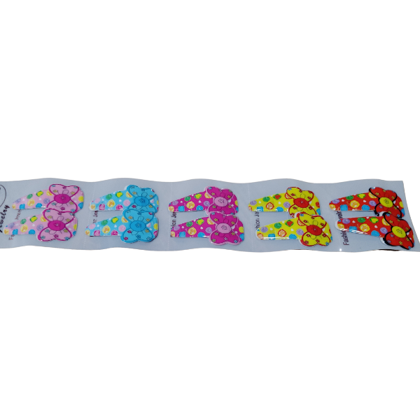 Producto - Hebillas Tic Tac Mariposa grandes Para Niñas X 10 Unidades - 4