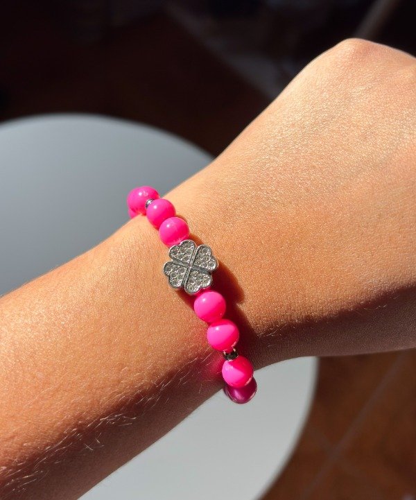 Producto - PULSERA ELÁSTICA TRÉBOL