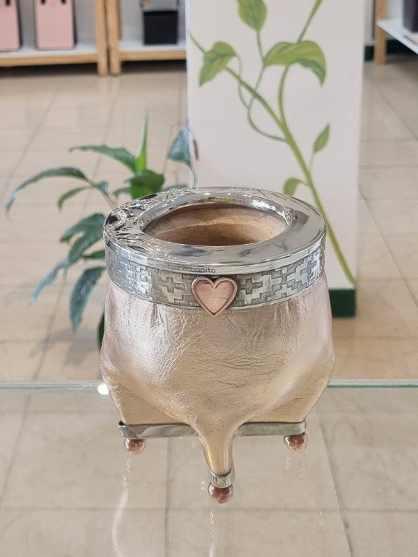 Producto - IMPERIAL NUDE MATALIZADO + CORAZON COBRE