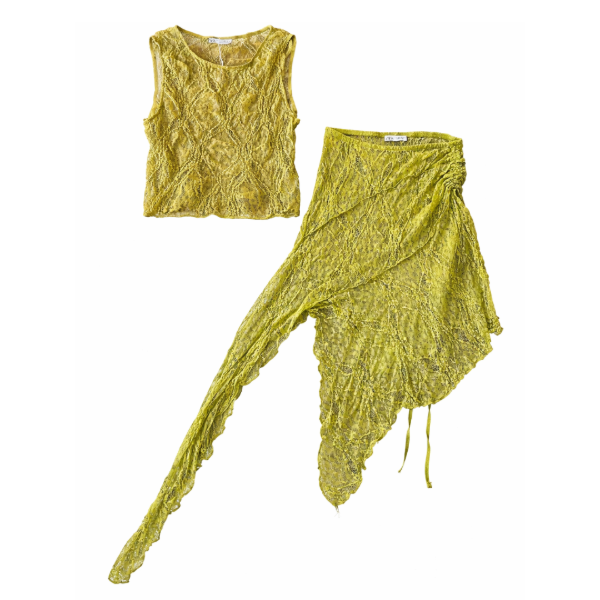 Producto - Green lace sexy set