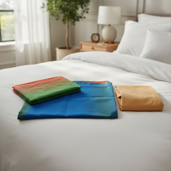 Producto - Juego de Sábana de 1 1/2 Plazas "Colores Combinado 1"