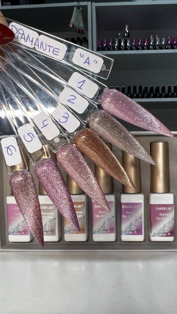 Producto - Esmalte semipermanente - OJO DE GATO X6 - Charm Limit 3/3