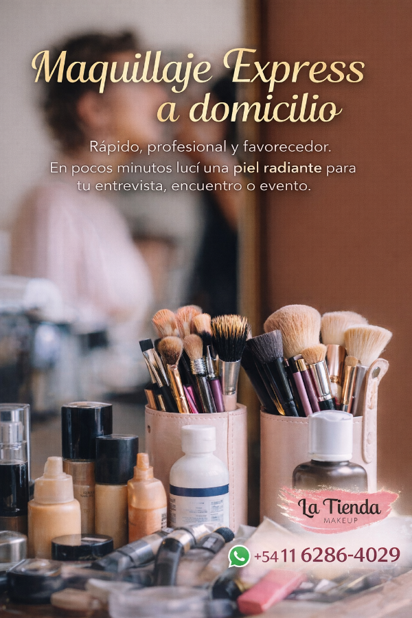 Producto - Servicio de Maquillaje Express a domicilio