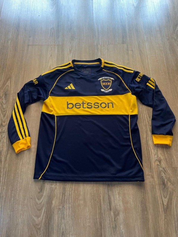 Producto - CAMISETA MANGA LARGA - BOCA 2025/26 TITULAR
