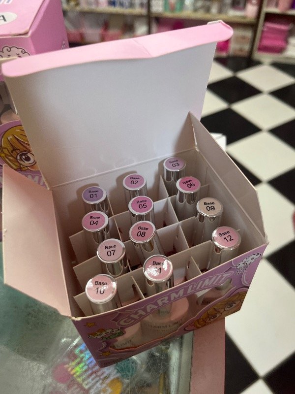 Producto - Base rubber charm limit SURTIDO SIN ELECCION siper promo
