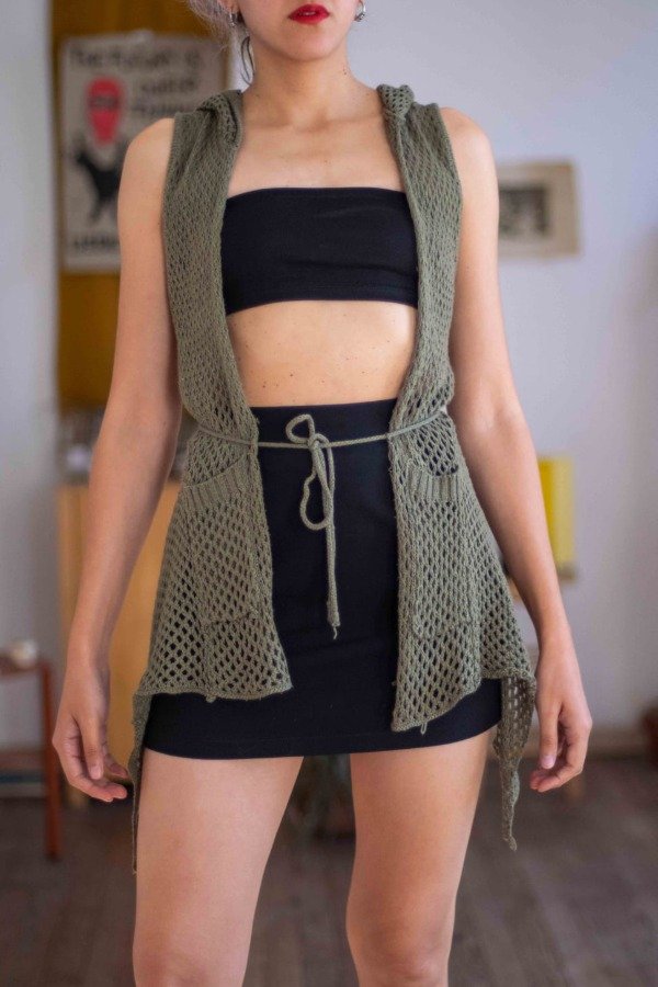 Producto - Chaleco Tejido Banana USA Talle: S-