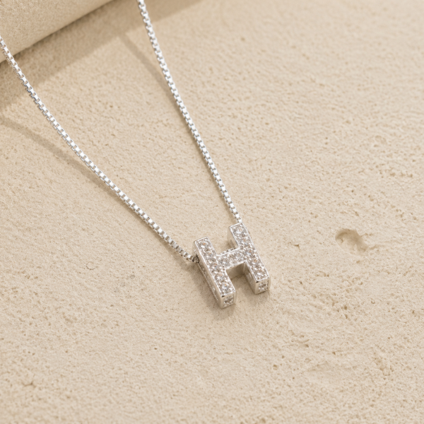 Producto - Collar inicial H PL