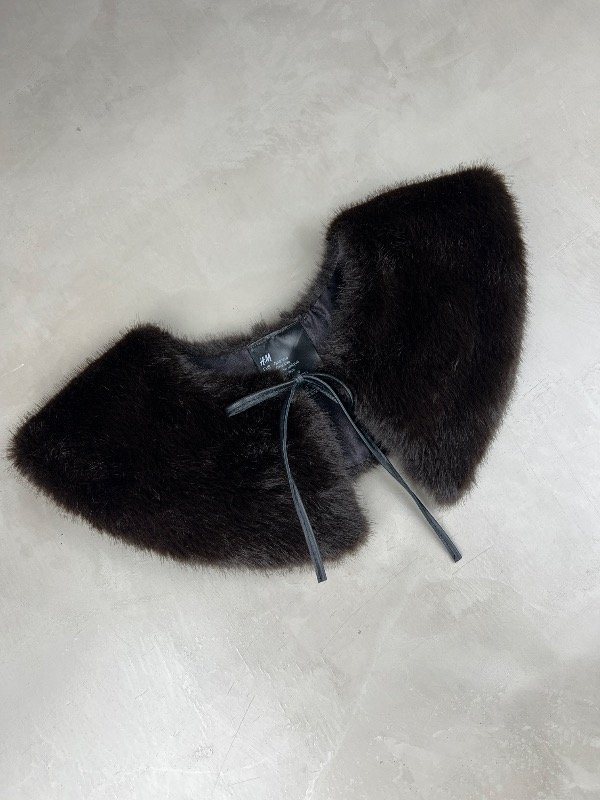 Producto - Coffee Faux Fur Collar - 1