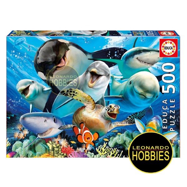 Producto - Selfie Bajo el Agua 500 Piezas Educa 17647