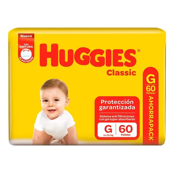 Producto - Huggies Classic G x60