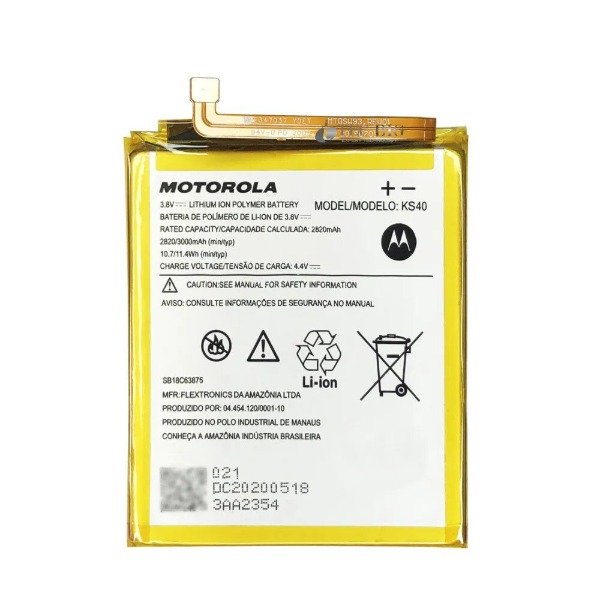 Producto - Batería Motorola  E6s/E6 PLAY  /E6i  (KS40)