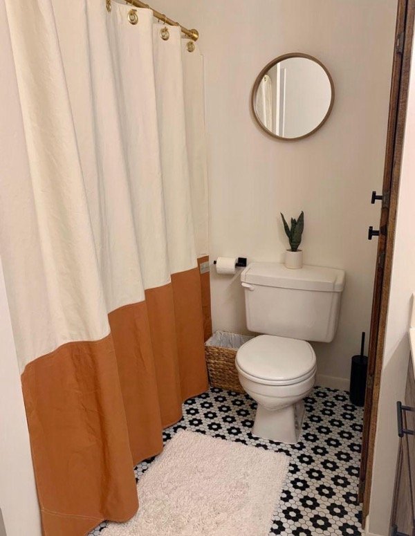 Producto - Cortina de baño Bari color a eleccion