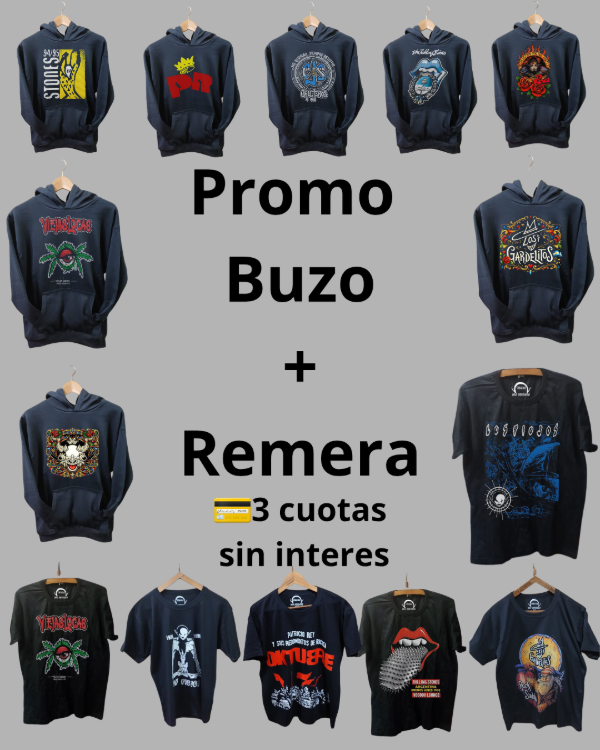Producto - Promo buzo + remera
