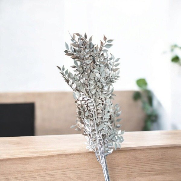 Producto - Ramo espigas plata 93cm