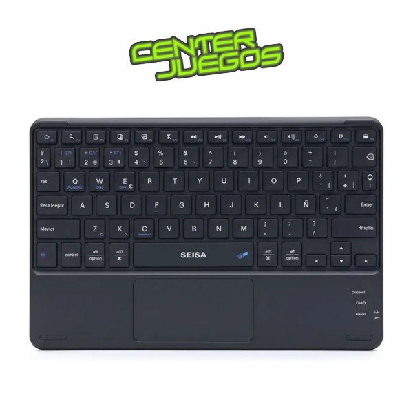 Producto - TECLADO SLIM BLUETOOTH SEISA DN-H036 CON TOUCHPAD ESPAÑOL BT Y 2.4G