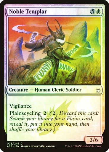 Producto - Noble Templar Foil  Masters 25