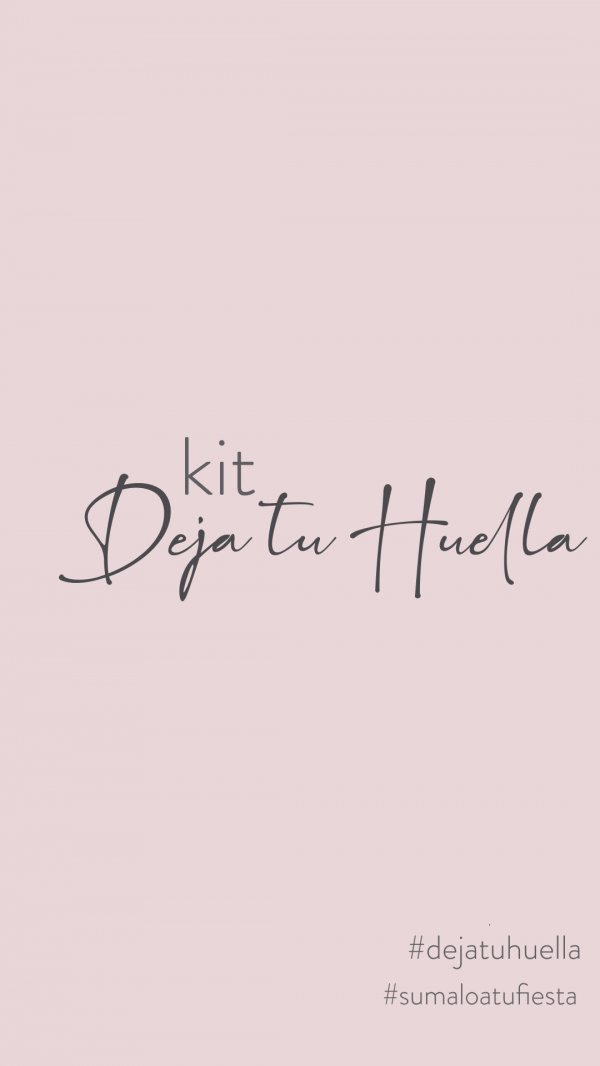 Kit Deja tu Huella - LA LUNA EN PUNTAS DE PIE