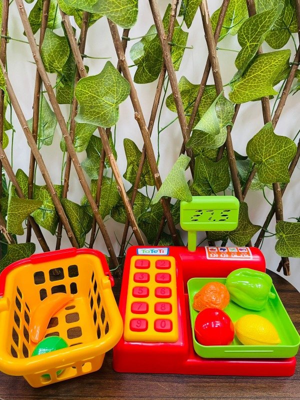 Producto - Balanza+ canasta con frutas y alimentos