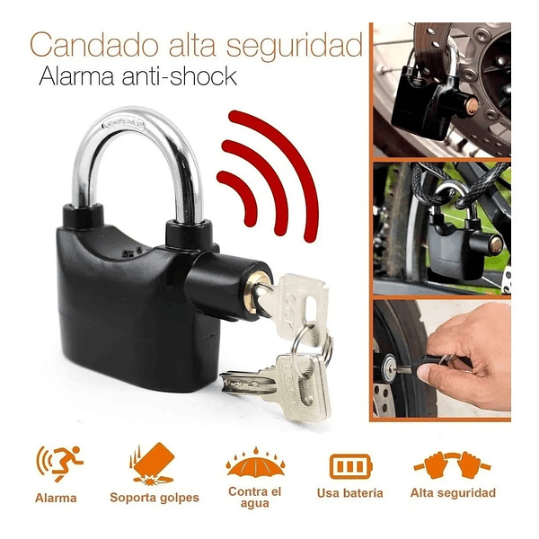 Producto - Candado con alarma