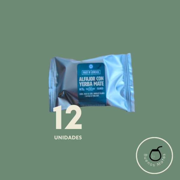 Producto - Alfajor con yerba mate by Dulce de Leche Co. Caja x 12 unidades