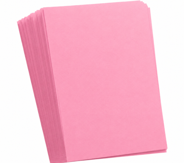 Producto - 100 Folios Matte Genericos - Tamaño Standard 63,5 x 88mm - Color Rosa