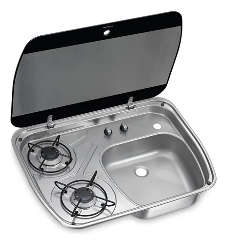 Producto - DOMETIC - Anafe Compacto con bacha y tapa
