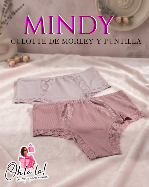Producto - MINDY CULOTTE VEDETINAS DE MORLEY PREMIUM + PUNTILLA - 0