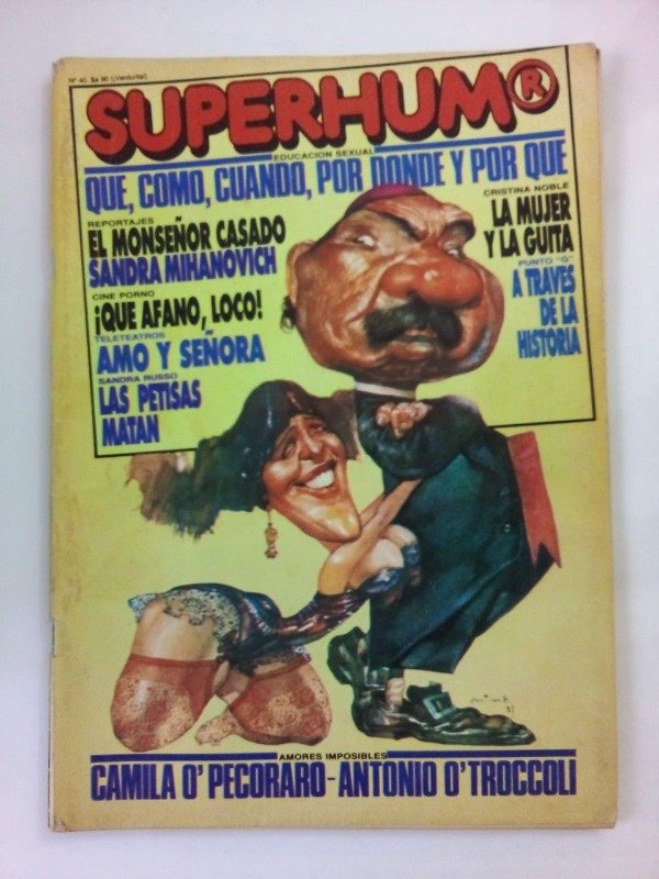 Producto - Superhumor #40 - Junio 1984 - Russo Mihanovich Noble