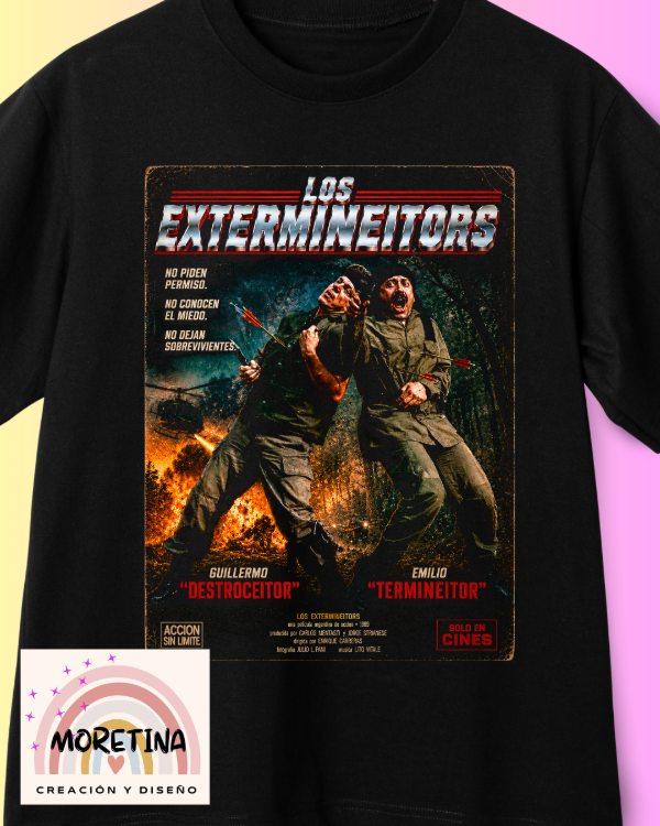 Producto - Remera posters películas Argentinas de los 80 - 1