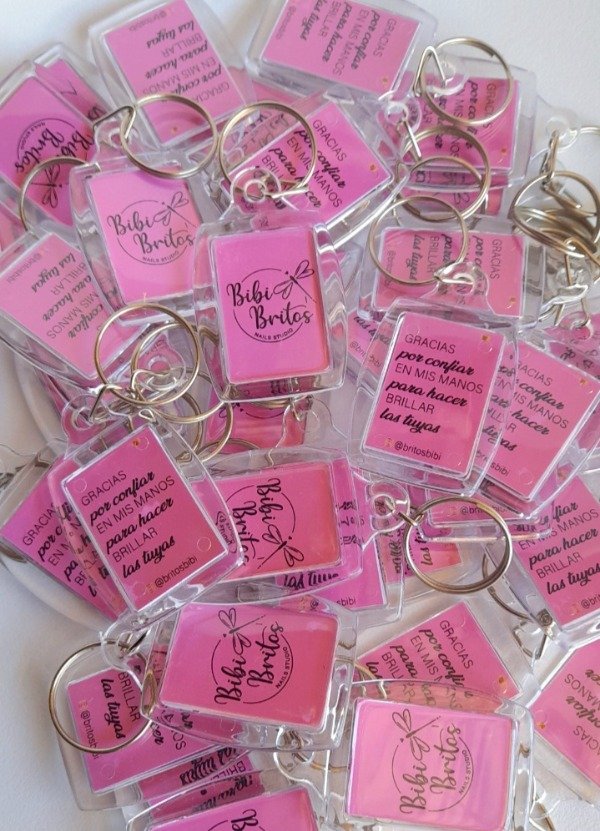 Producto - 20 Llaveros personalizados