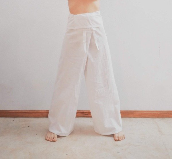 Producto - Pantalon Tailandes Blanco T2 SALE - 2