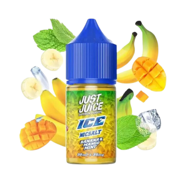 Producto - (SALT NIC) JUST JUICE 50MG - BANANA MANGO MINT ICE