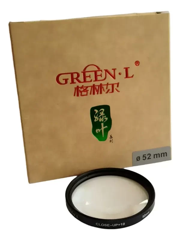 Producto - FILTRO CLOSE-UP MACRO +10 GREEN-L   -VARIAS MEDIDAS- - 1