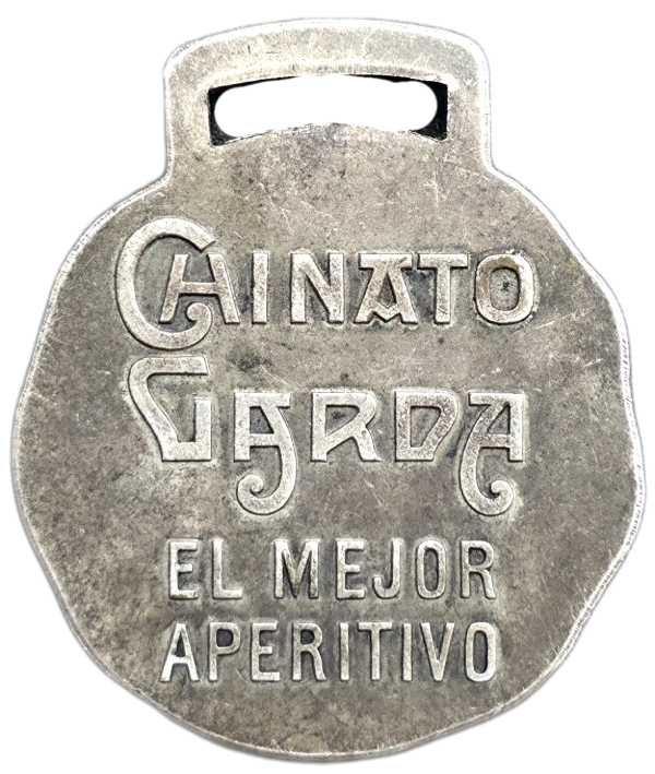 Producto - Aperitivo Chinato Garda (1920-1930) Marca Nacional (Busto de Garibaldi)