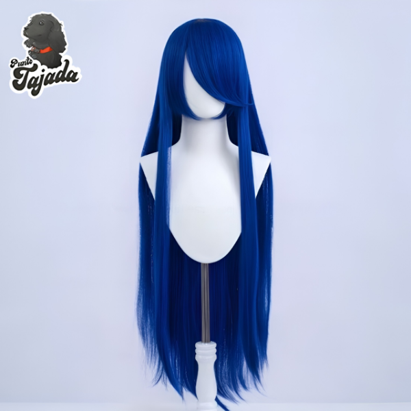Producto - Peluca Azul Oscuro 100cm