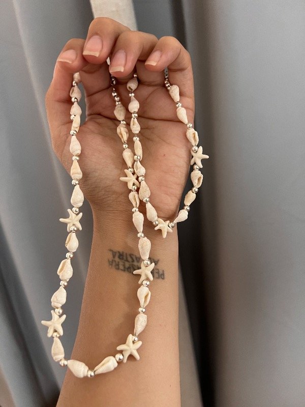 Producto - Gargantilla y tobillera Lina (set)