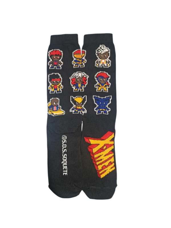 Producto - Medias 1/2 caña X-MEN (DISEÑO EXCLUSIVO)