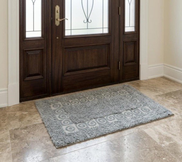 Producto - Alfombra Multiuso Deco Algodón "Circulo" Guarda Pintada 40 x 60 cm