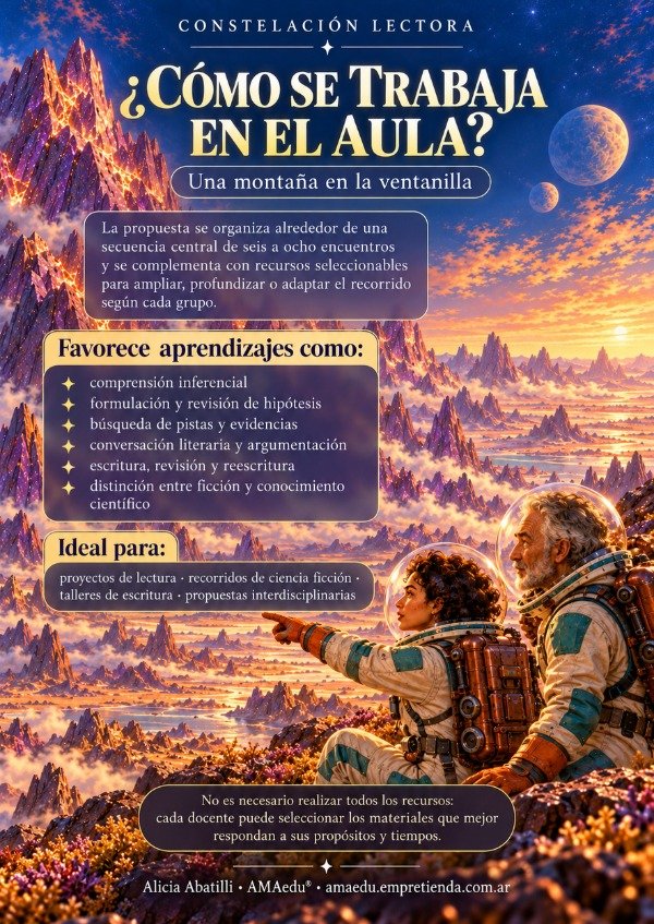 Producto - UNA MONTAÑA EN LA VENTANILLA (Segundo Ciclo, Ciencia Ficción) - 2