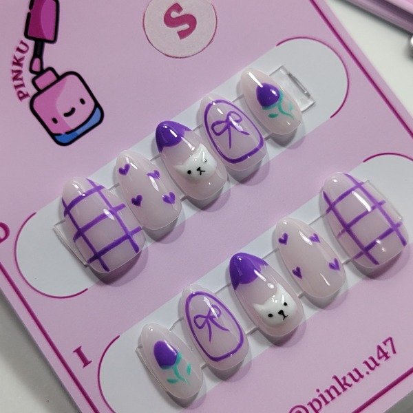 Producto - Michi kawaii talle S (Almendras Cortas)