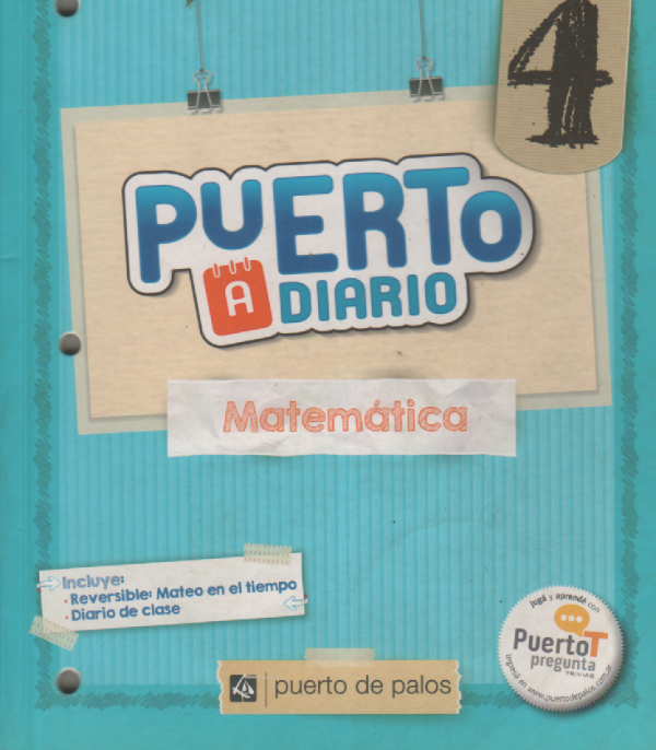 Producto - Matemática Puerto a Diario 4 (USADO)