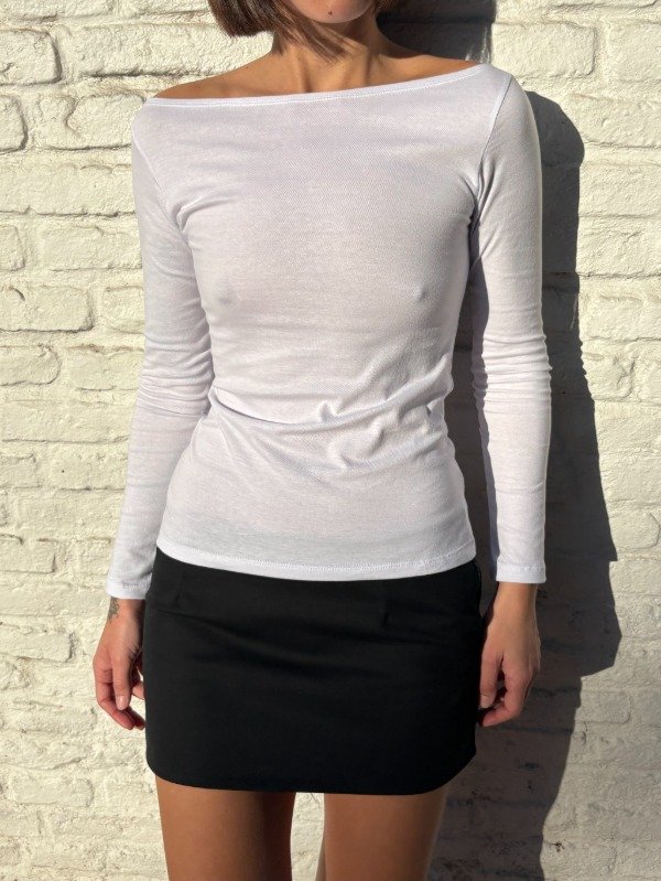 Producto - REMERA BOTE BASIC BLANCA