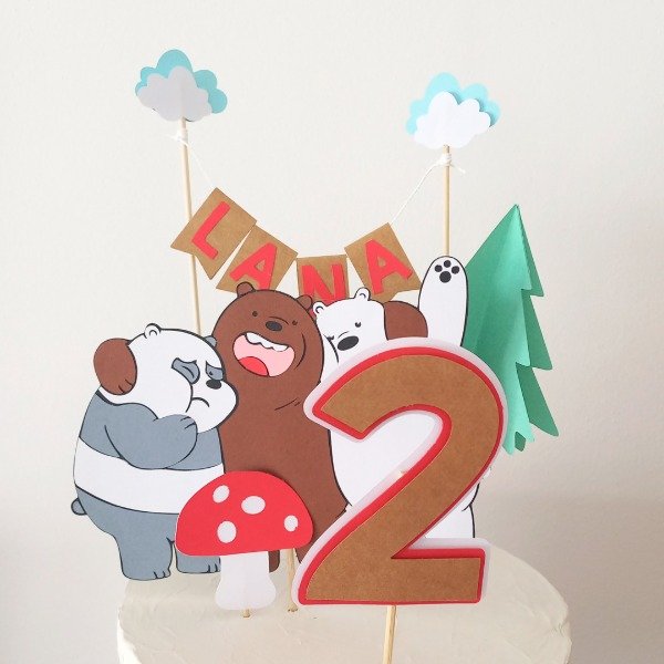 Producto - Set Cake Topper Escandalosos