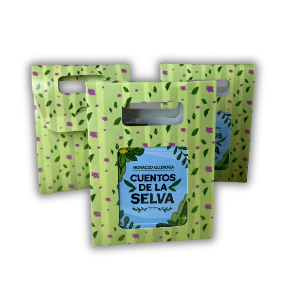 Producto - Minilibro + Valijita, Cuentos de la Selva, Souvenir
