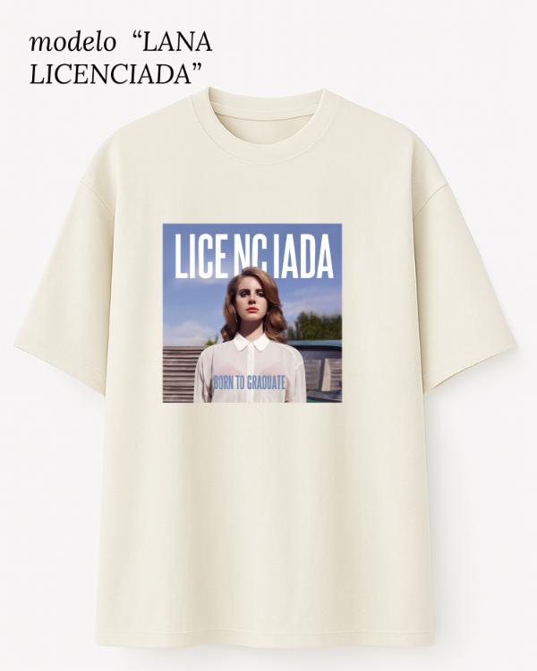 Producto - Remera Graduacion Lana del Rey Born to Graduate