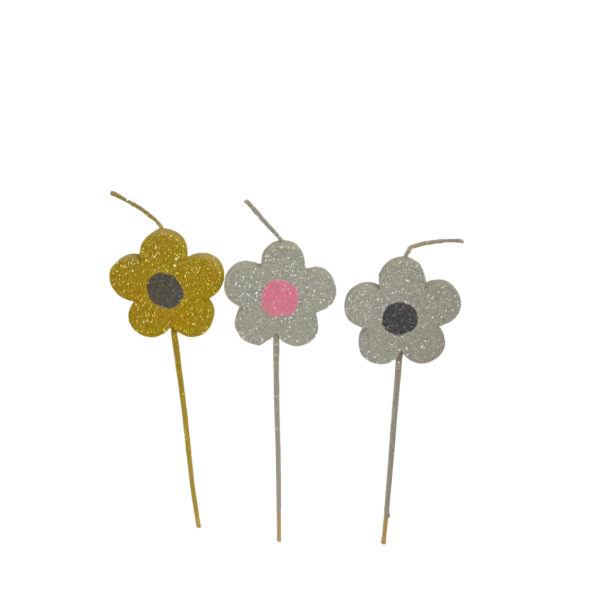Producto - Velas formas de telgopor (flor, corazón, estrella, corona) - 0